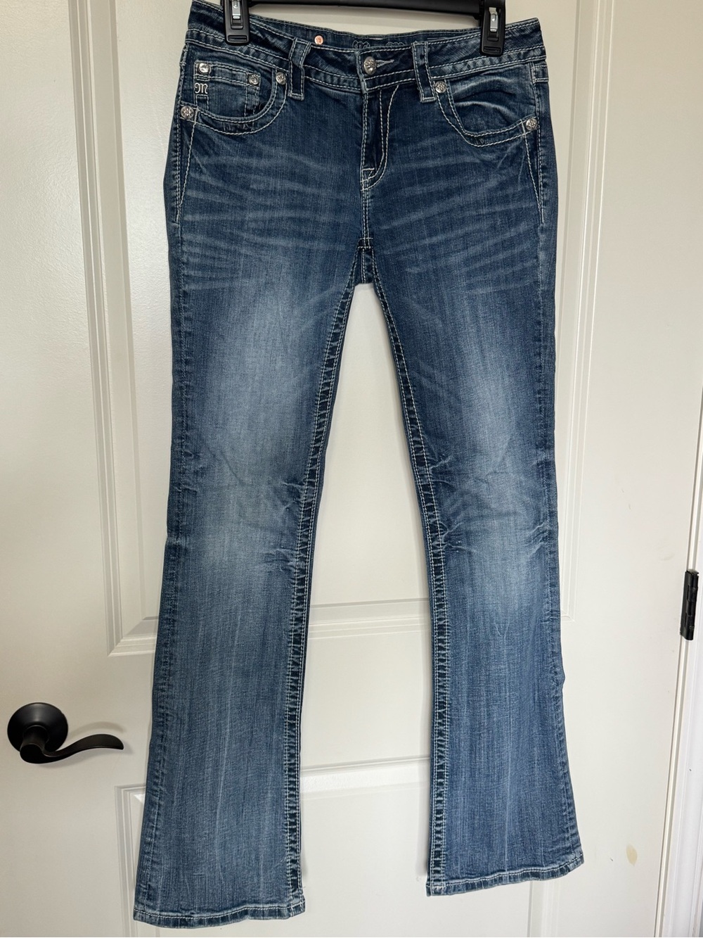 Miss Me Medium Blue Flared Jeans